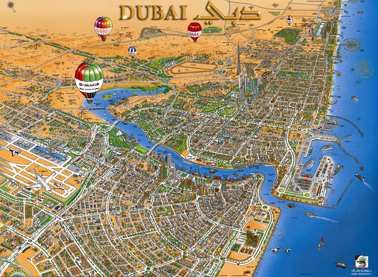 map dubai city        <h3 class=